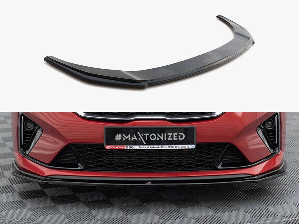 Maxton Design Front Splitter V.1 Kia Ceed GT / GT-Line Mk3 / ProCeed Mk1