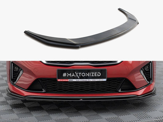 Maxton Design Front Splitter V.1 Kia Ceed GT / GT-Line Mk3 / ProCeed Mk1