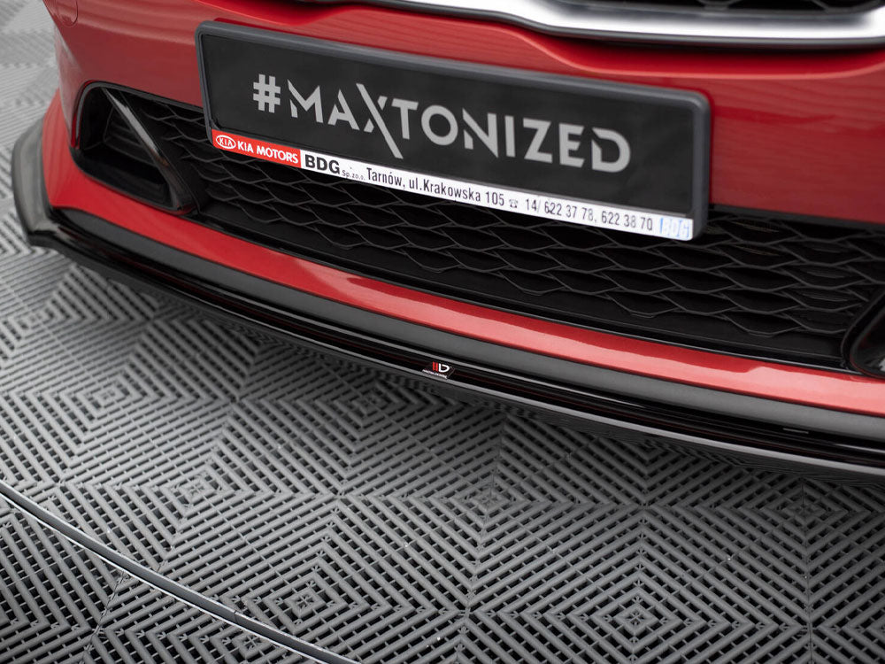 Maxton Design Front Splitter V.1 Kia Ceed GT / GT-Line Mk3 / ProCeed Mk1