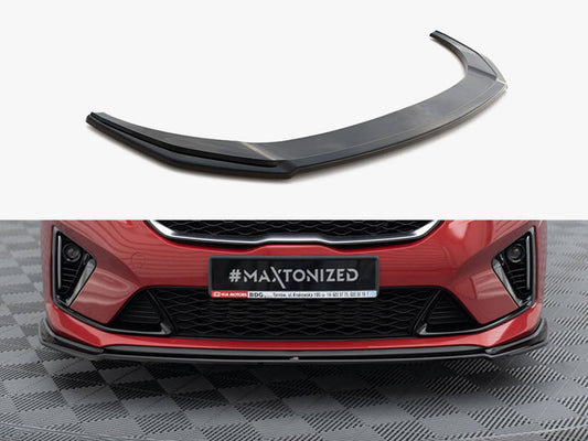 Maxton Design Front Splitter V.2 Kia Ceed GT / GT-Line Mk3 / ProCeed Mk1
