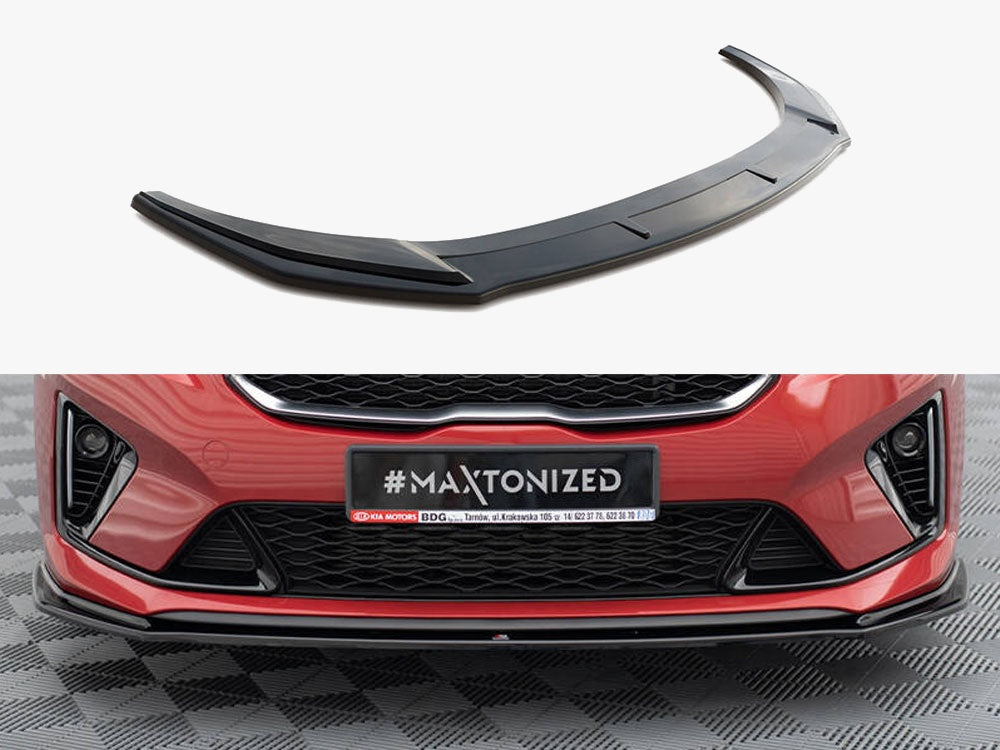 Maxton Design Front Splitter V.3 Kia Ceed GT / GT-Line Mk3 / ProCeed Mk1