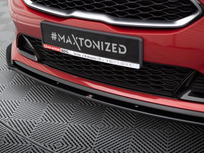 Maxton Design Front Splitter V.3 Kia Ceed GT / GT-Line Mk3 / ProCeed Mk1