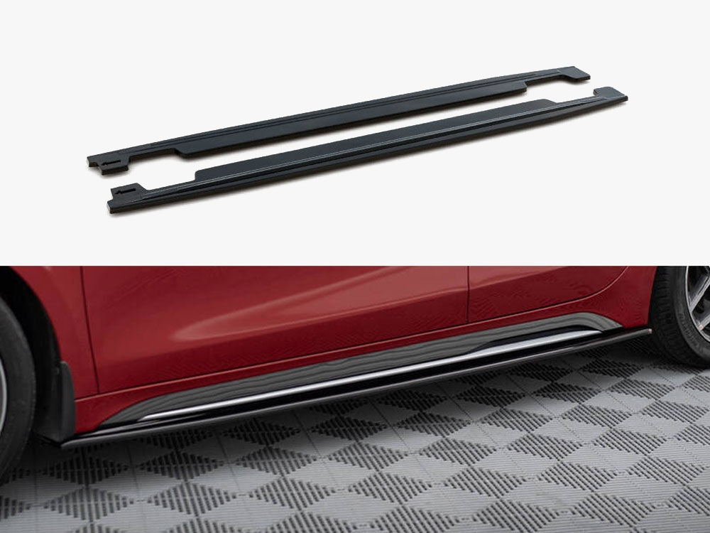 Maxton Design Side Skirts Diffusers Kia Ceed GT / GT-Line Mk3 / ProCeed Mk1