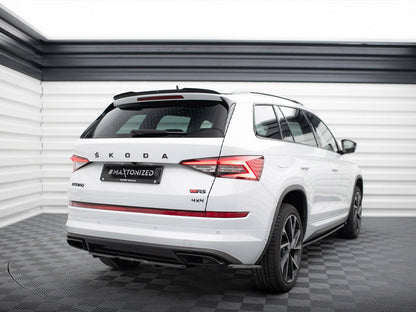 Maxton Design Rear Side Splitters Skoda Kodiaq Mk1 Sportline (version with mudflaps)