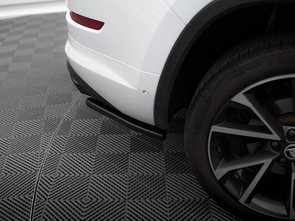 Maxton Design Rear Side Splitters Skoda Kodiaq Mk1 Sportline (version with mudflaps)
