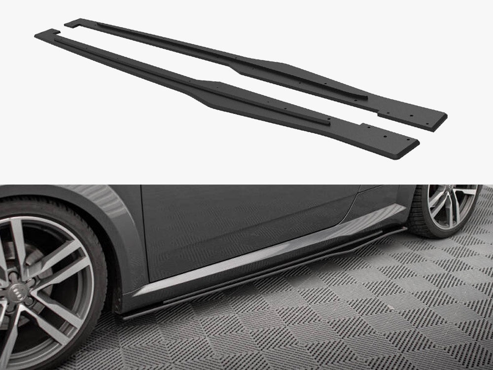 Maxton Design Street PRO Side Skirts Diffusers Audi TT S / S-Line 8S
