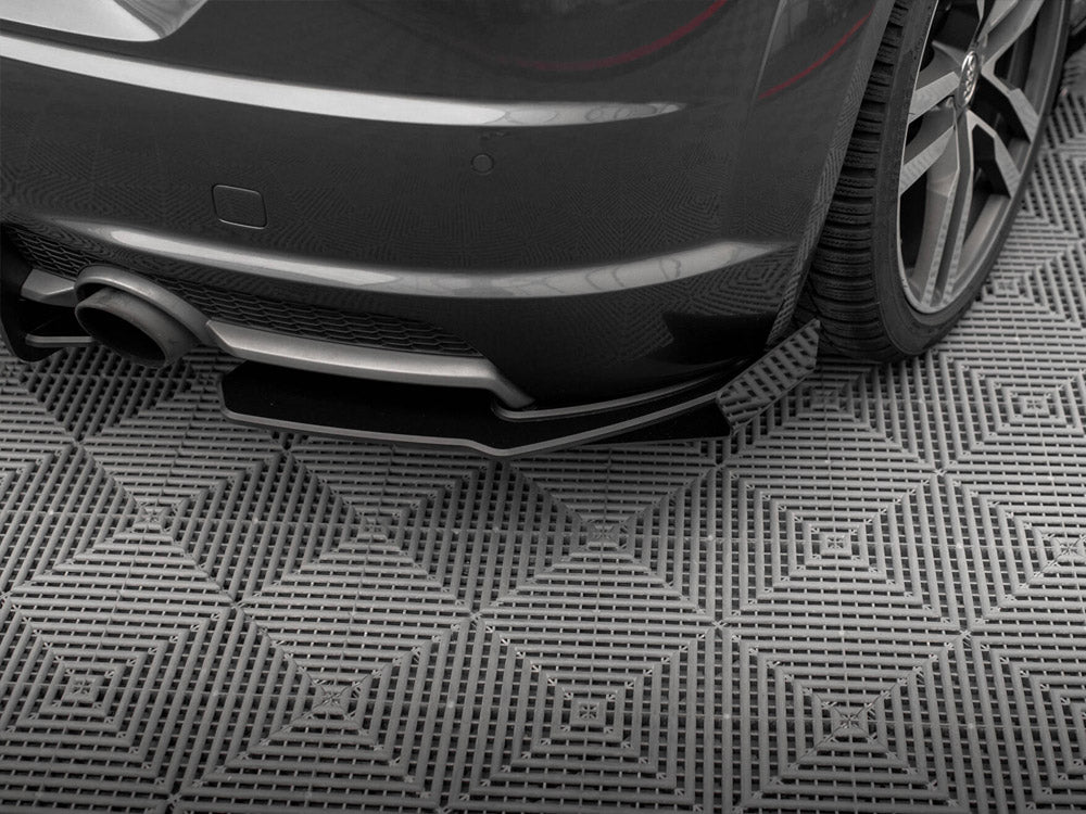 Maxton Design Street Pro Rear Side Splitters + Flaps Audi TT S-Line 8S