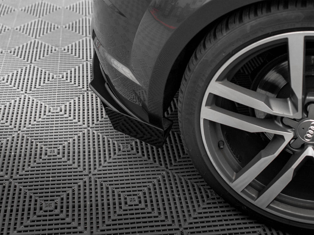 Maxton Design Street Pro Rear Side Splitters + Flaps Audi TT S-Line 8S