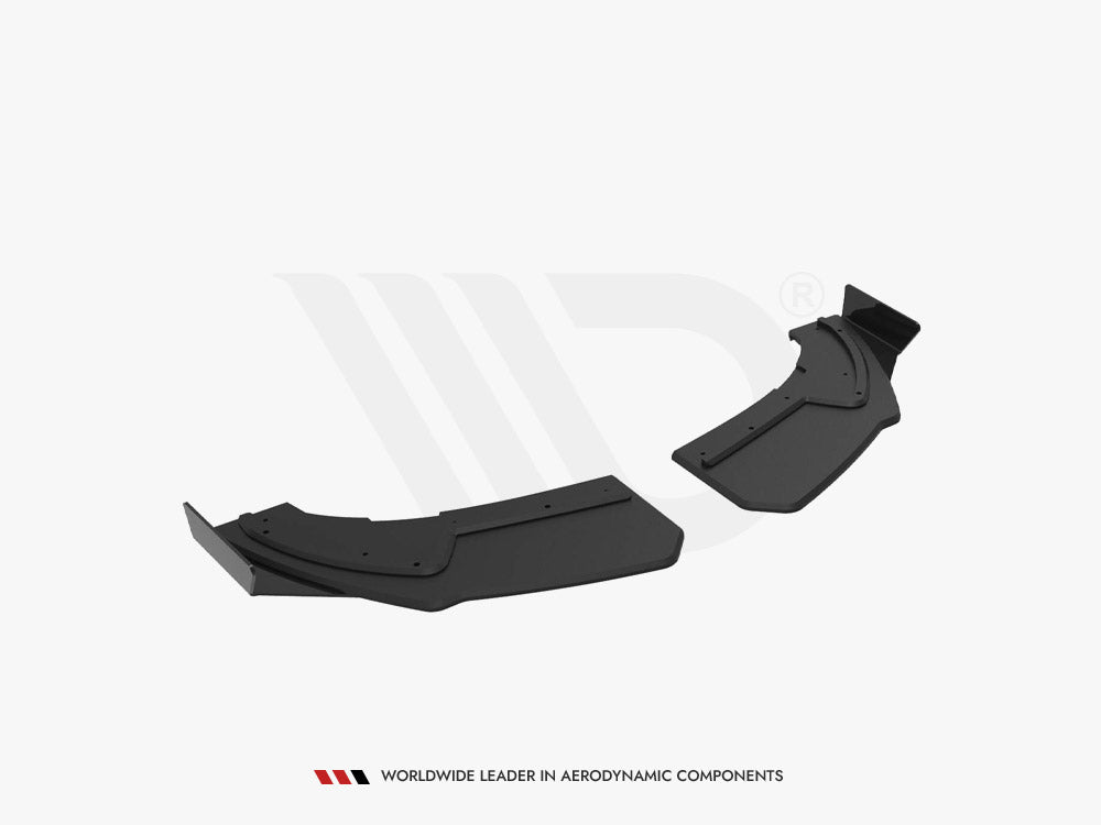 Maxton Design Street Pro Rear Side Splitters + Flaps Audi TT S-Line 8S