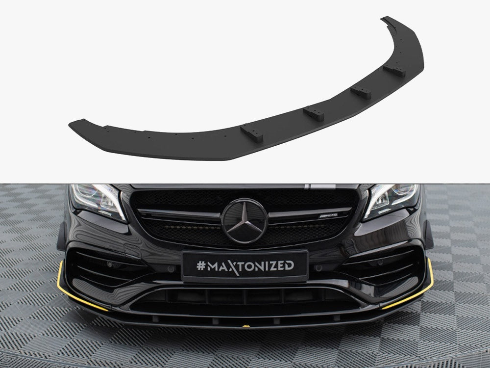 Maxton Design Street PRO Front Splitter Mercedes-AMG CLA 45 Aero C117 Facelift