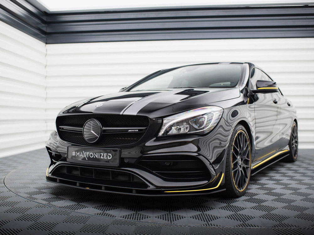 Maxton Design Street PRO Front Splitter Mercedes-AMG CLA 45 Aero C117 Facelift