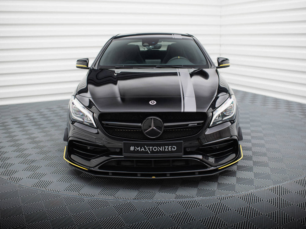 Maxton Design Street PRO Front Splitter Mercedes-AMG CLA 45 Aero C117 Facelift