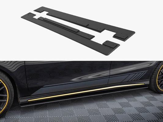 Maxton Design Street PRO Side Skirts Diffusers Mercedes-AMG CLA 45 C117 Facelift