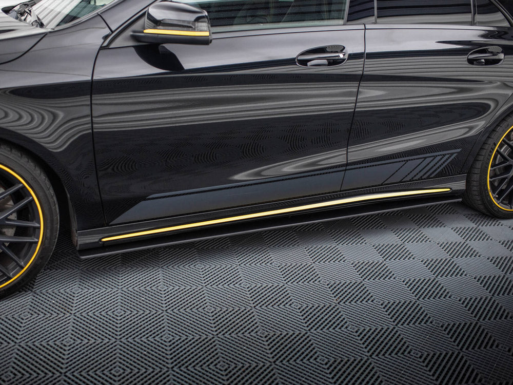 Maxton Design Street PRO Side Skirts Diffusers Mercedes-AMG CLA 45 C117 Facelift