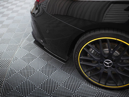 Maxton Design Street Pro Rear Side Splitters Mercedes-AMG CLA 45 C117 Facelift