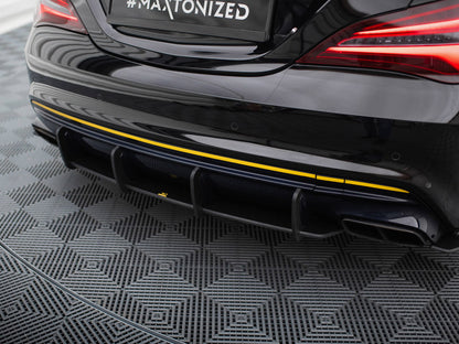 Maxton Design Street PRO Rear Diffuser Mercedes-AMG CLA 45 C117 Facelift