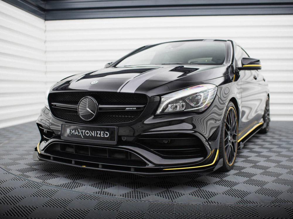 Maxton Design Front Flaps Mercedes-AMG CLA 45 Aero C117 Facelift
