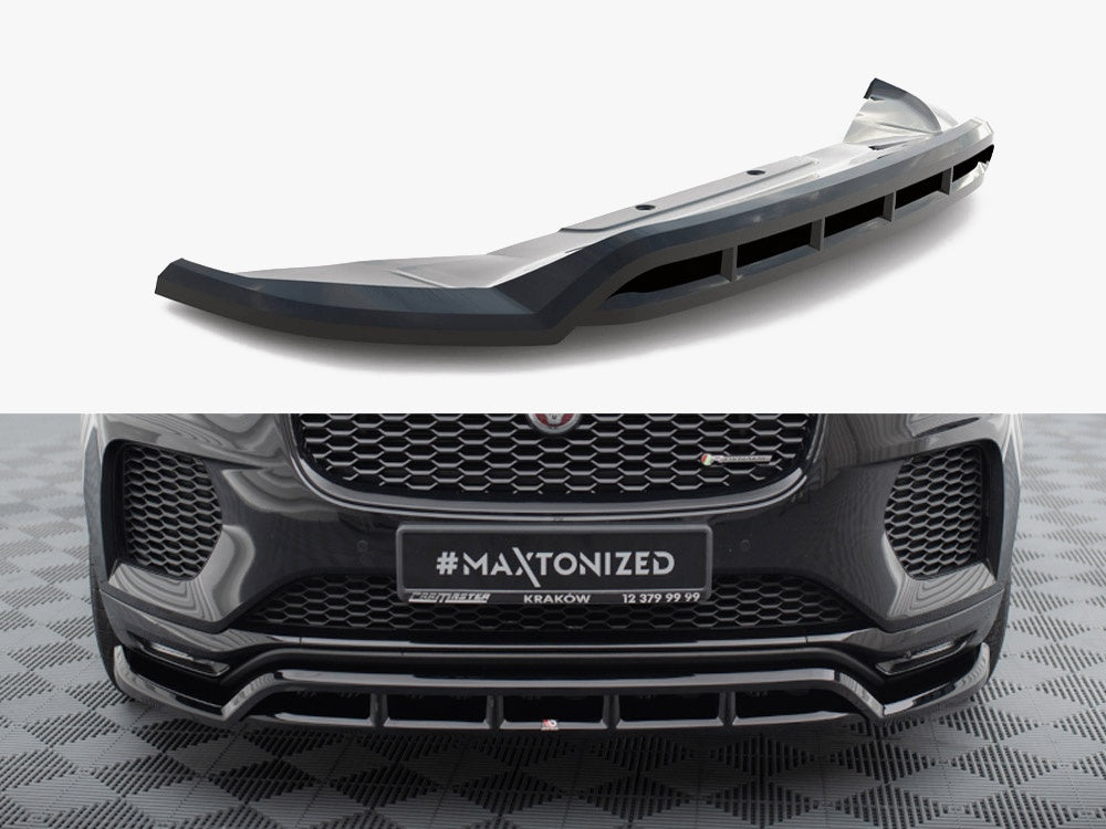 Maxton Design Front Splitter Jaguar E-Pace R-Dynamic Mk1