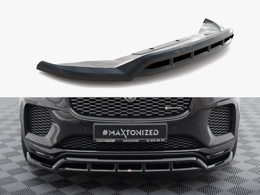 Maxton Design Front Splitter Jaguar E-Pace R-Dynamic Mk1
