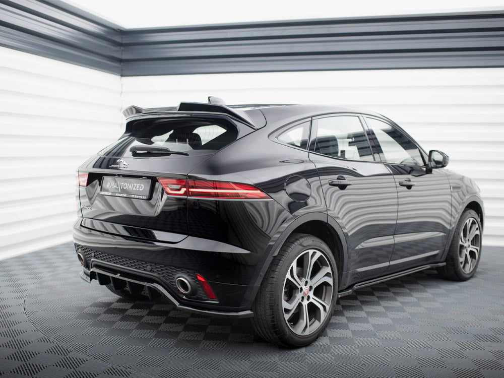Maxton Design Central Rear Splitter (Vertical Bars) Jaguar E-Pace R-Dynamic Mk1