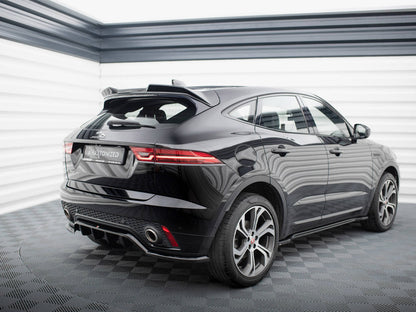 Maxton Design Central Rear Splitter (Vertical Bars) Jaguar E-Pace R-Dynamic Mk1
