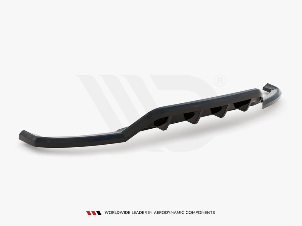 Maxton Design Central Rear Splitter (Vertical Bars) Jaguar E-Pace R-Dynamic Mk1