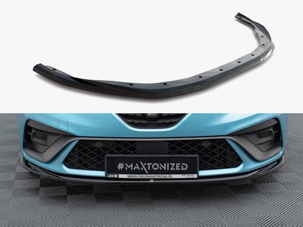 Maxton Design Front Splitter V.2 Renault Clio R.S. Line Mk5