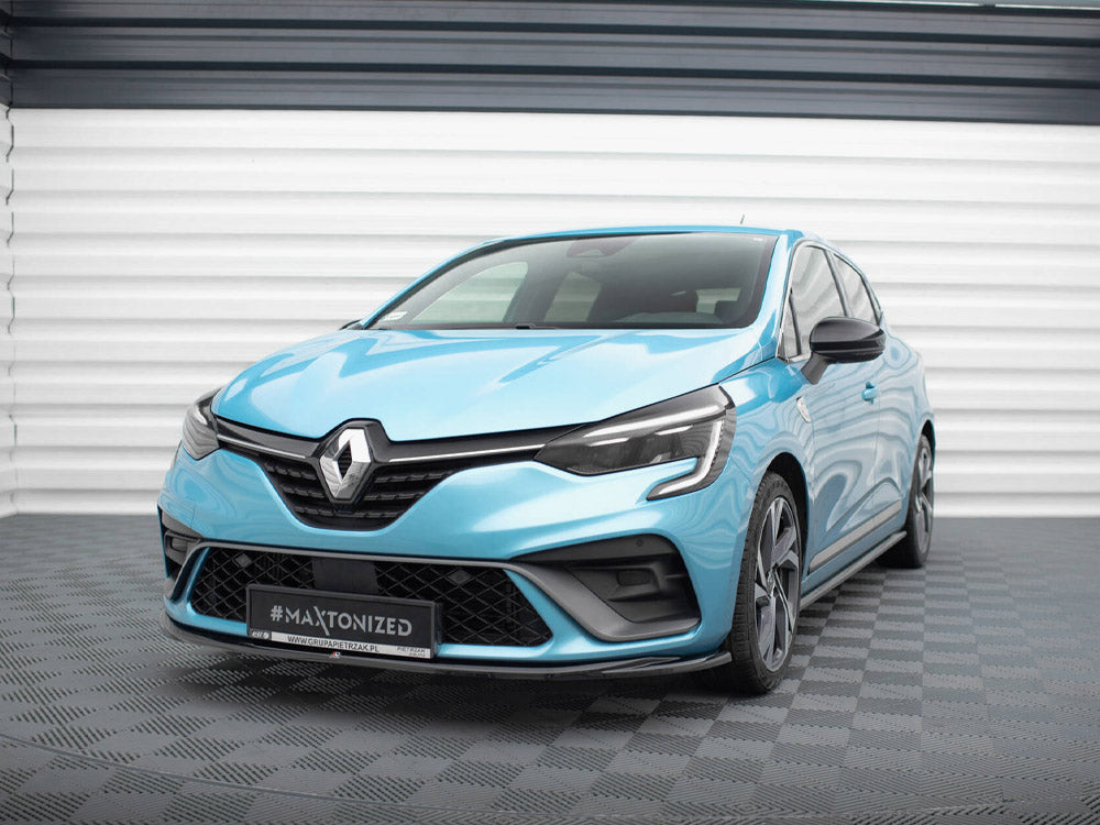 Maxton Design Gloss Black ABS Front Diffuser Splitter For Renault Clio Mk4 RS – RE-CL-4-RS-FD1G