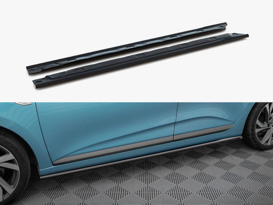 Maxton Design Side Skirts Diffusers Renault Clio R.S. Line Mk5