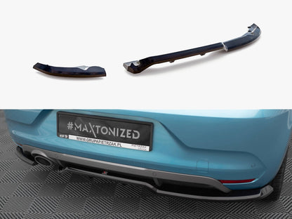 Maxton Design Rear Splitter (Vertical Bars) Renault Clio R.S. Line Mk5
