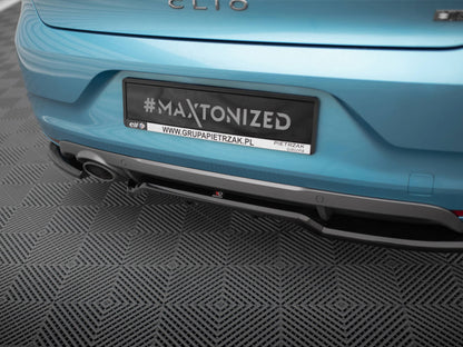 Maxton Design Rear Splitter (Vertical Bars) Renault Clio R.S. Line Mk5