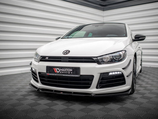 Maxton Design Front Splitter V.3 Volkswagen Scirocco R Mk3
