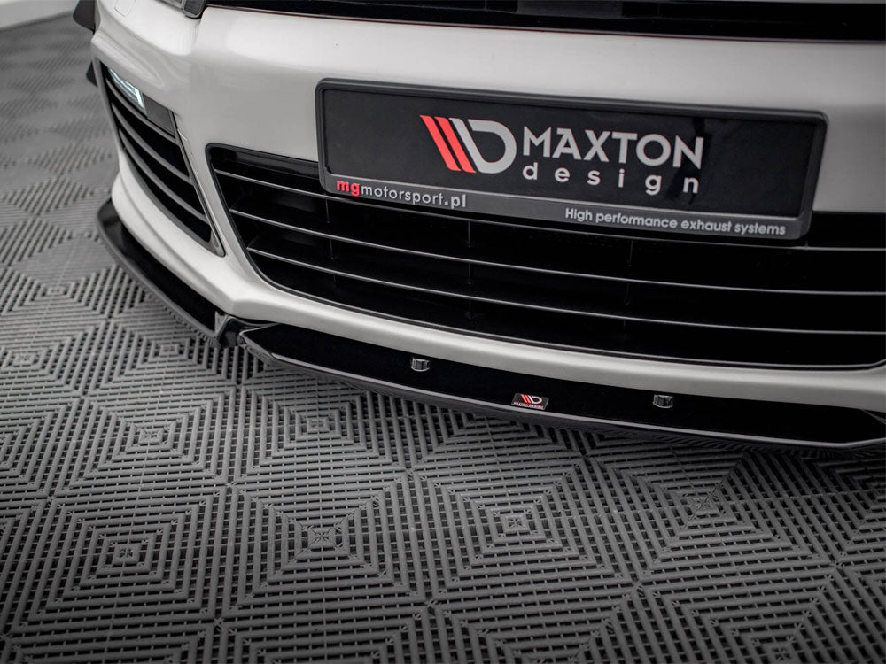 Maxton Design Front Splitter V.3 Volkswagen Scirocco R Mk3
