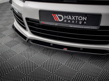 Maxton Design Front Splitter V.3 Volkswagen Scirocco R Mk3