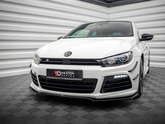 Maxton Design Front Splitter V.4 Volkswagen Scirocco R Mk3