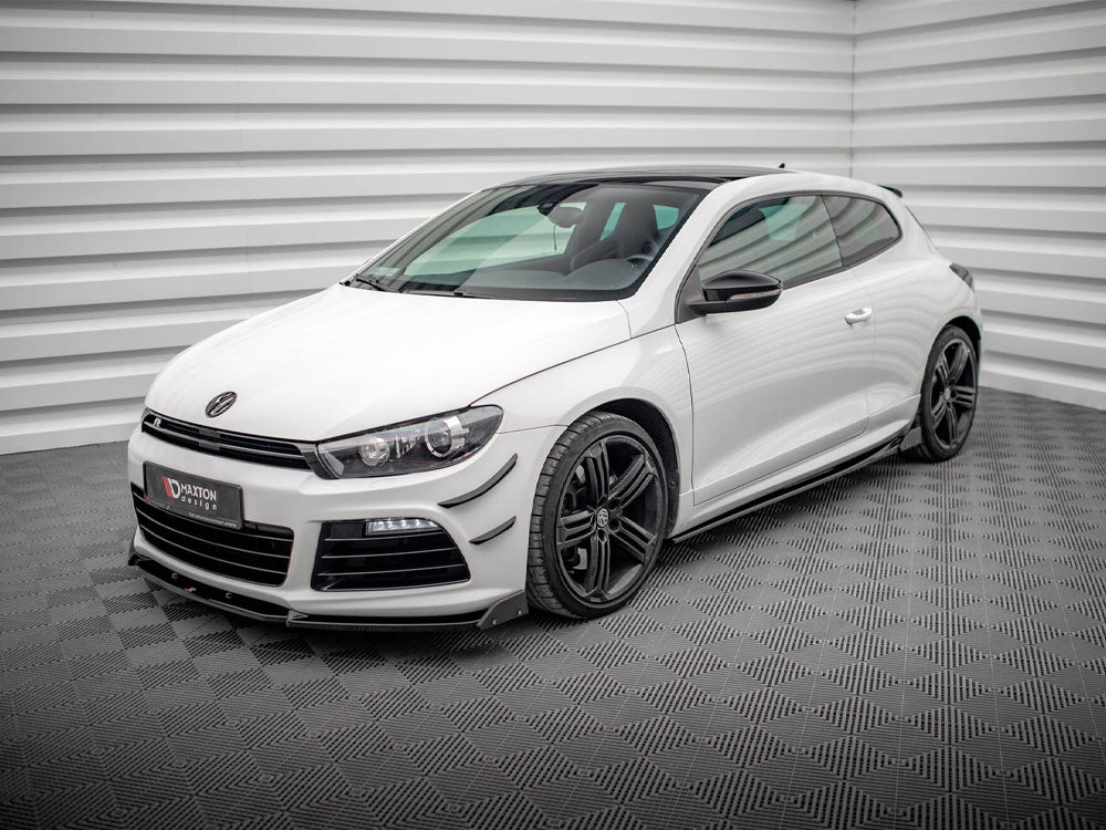 Maxton Design Side Skirts Diffusers V.2 + Flaps Volkswagen Scirocco R Mk3