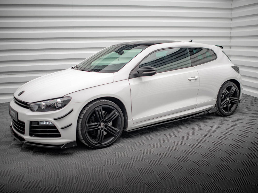 Maxton Design Side Skirts Diffusers V.2 + Flaps Volkswagen Scirocco R Mk3