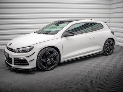 Maxton Design Side Skirts Diffusers V.2 + Flaps Volkswagen Scirocco R Mk3