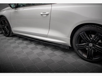 Maxton Design Side Skirts Diffusers V.2 + Flaps Volkswagen Scirocco R Mk3