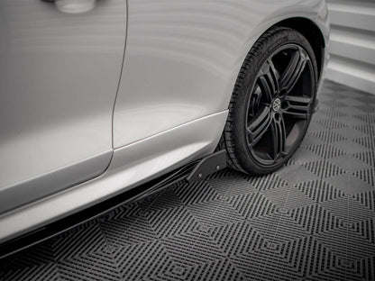 Maxton Design Side Skirts Diffusers V.2 + Flaps Volkswagen Scirocco R Mk3