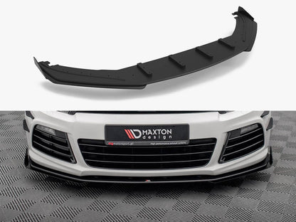 Maxton Design Street PRO Front Splitter + Flaps Volkswagen Scirocco R Mk3