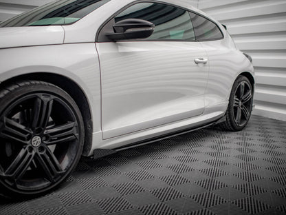 Maxton Design Street PRO Side Skirts Diffusers + Flaps Volkswagen Scirocco R Mk3