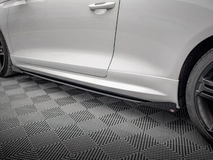Maxton Design Street PRO Side Skirts Diffusers + Flaps Volkswagen Scirocco R Mk3