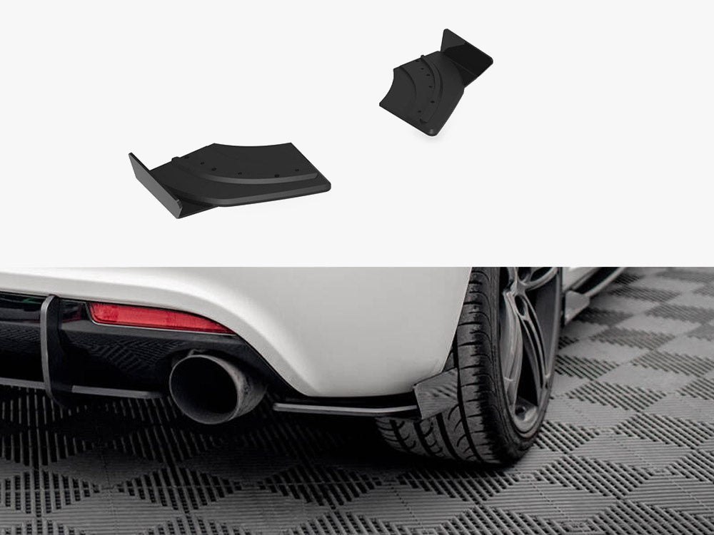 Maxton Design Street Pro Rear Side Splitters + Flaps Volkswagen Scirocco R Mk3