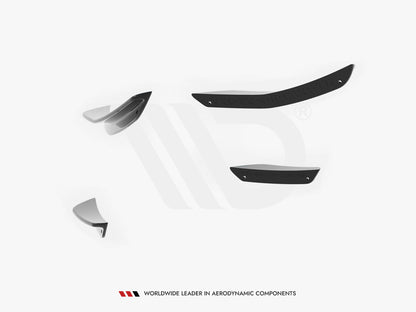 Maxton Design Front Bumper Wings (Canards) Volkswagen Scirocco R Mk3