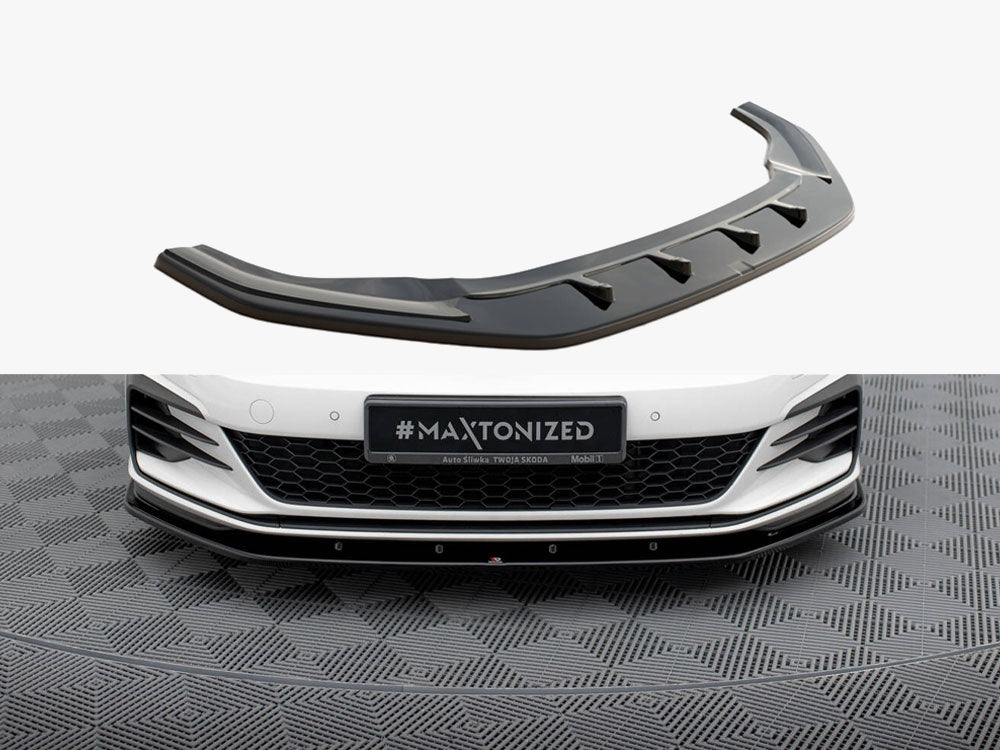 Maxton Design Front Splitter V.1 VW Golf 7 GTI Facelift