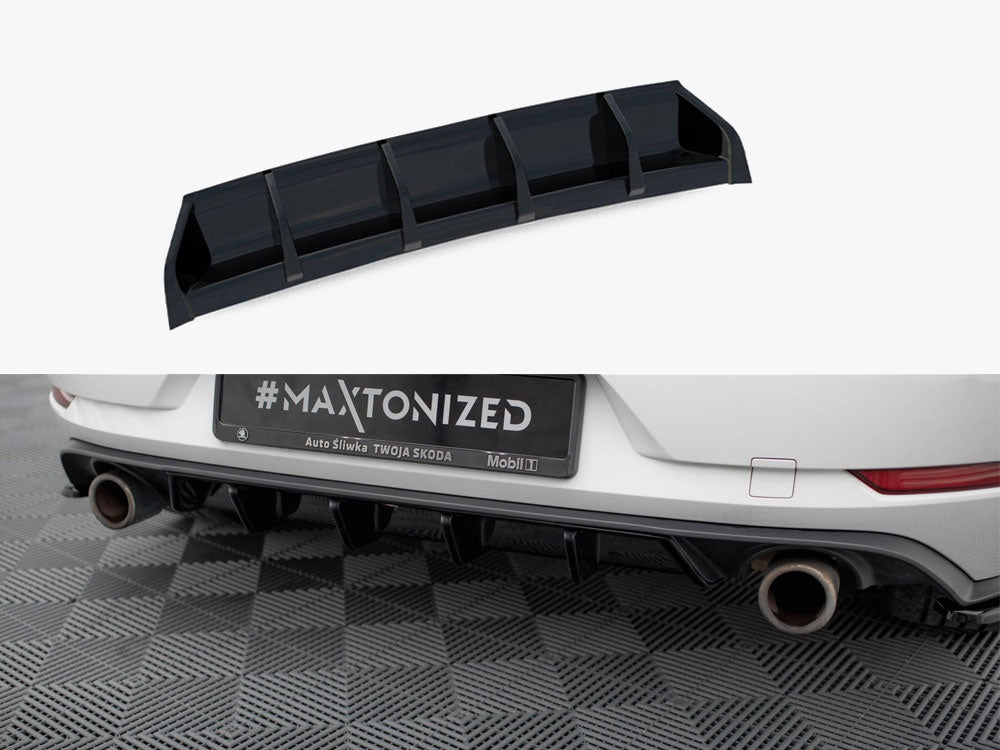 Maxton Design Rear Valance VW Golf 7 GTI Facelift