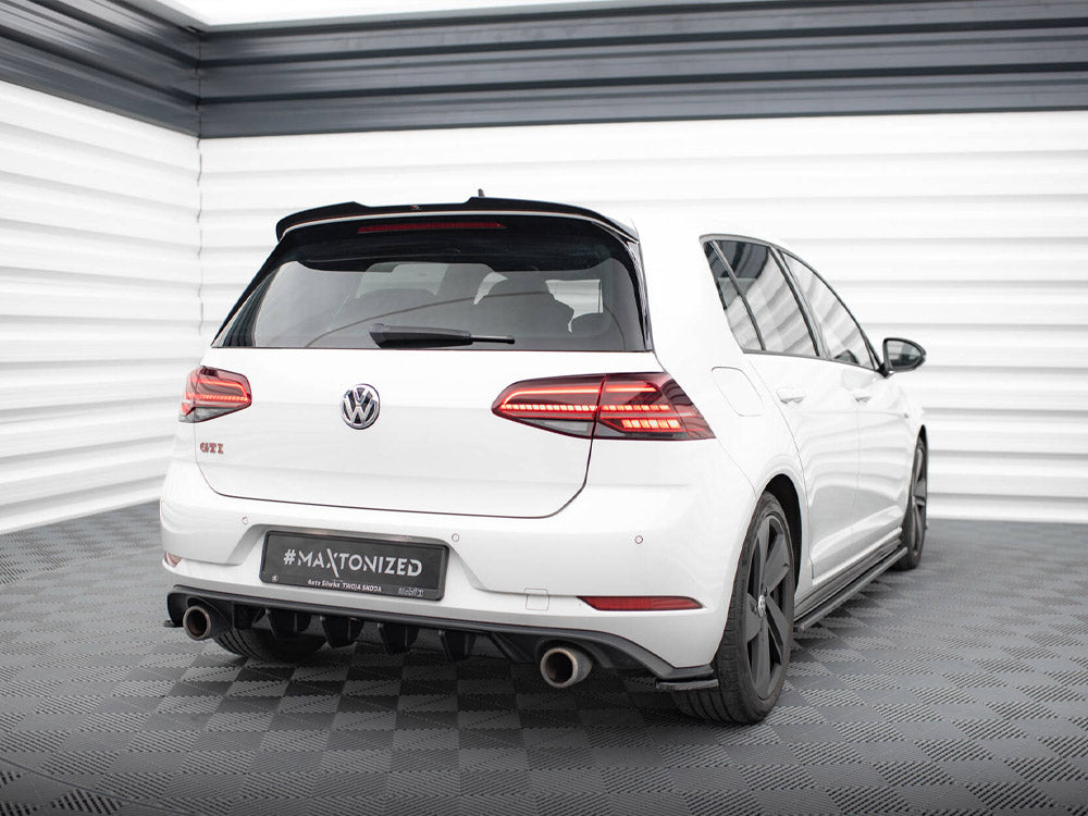 Maxton Design Spoiler CAP V.2 VW Golf 7 R / R-Line / GTI