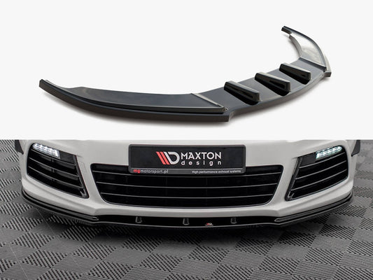 Maxton Design Front Splitter V.1 Volkswagen Scirocco R Mk3