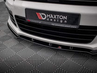 Maxton Design Front Splitter V.1 Volkswagen Scirocco R Mk3